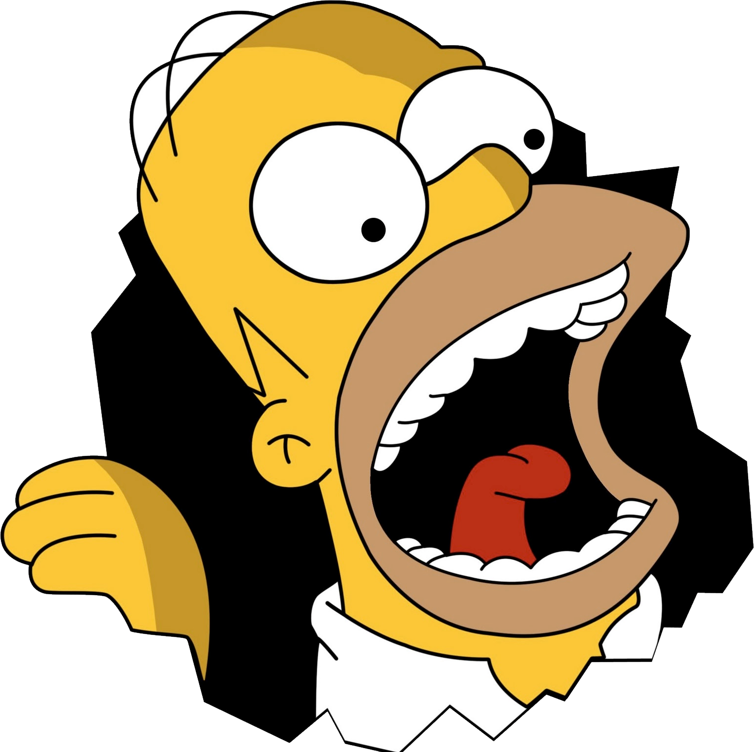 Homer Simpson Png - Homero Png (1533x1529), Png Download