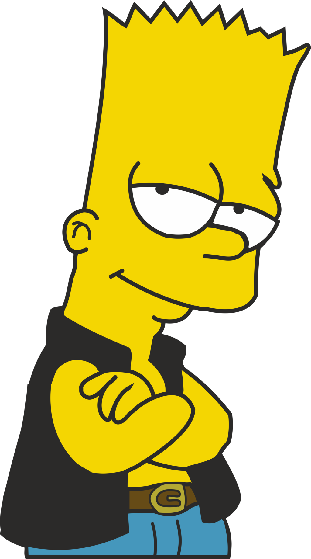 Bart Simpson Bart Simpson, The Simpsons, Anime, Beautiful - Bart Simpson Png (1024x1838), Png Download