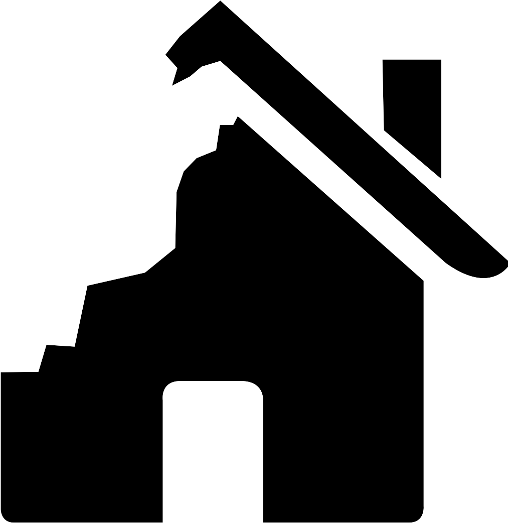 28 Collection Of Destroyed House Clipart - Destroyed House Clipart (1166x1166), Png Download