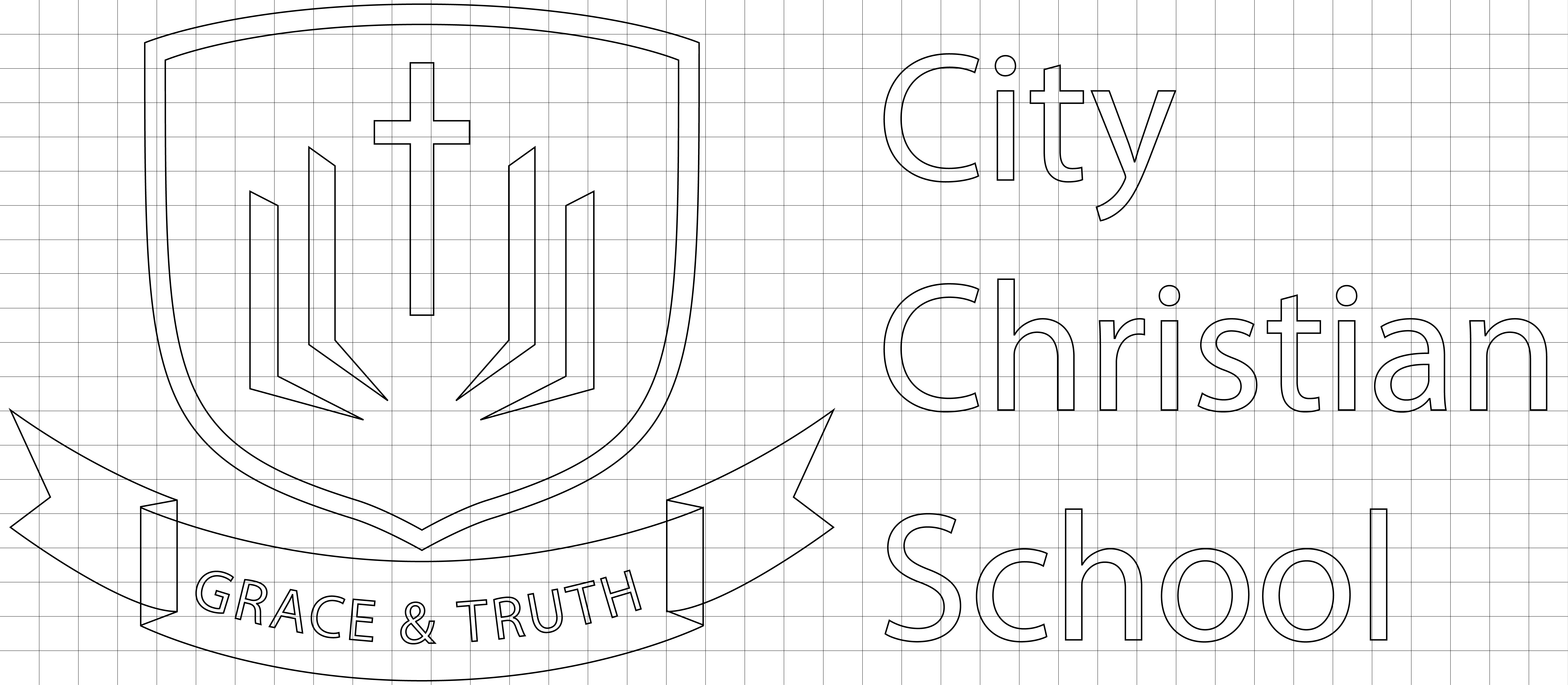 City Christian School - School (6667x2917), Png Download