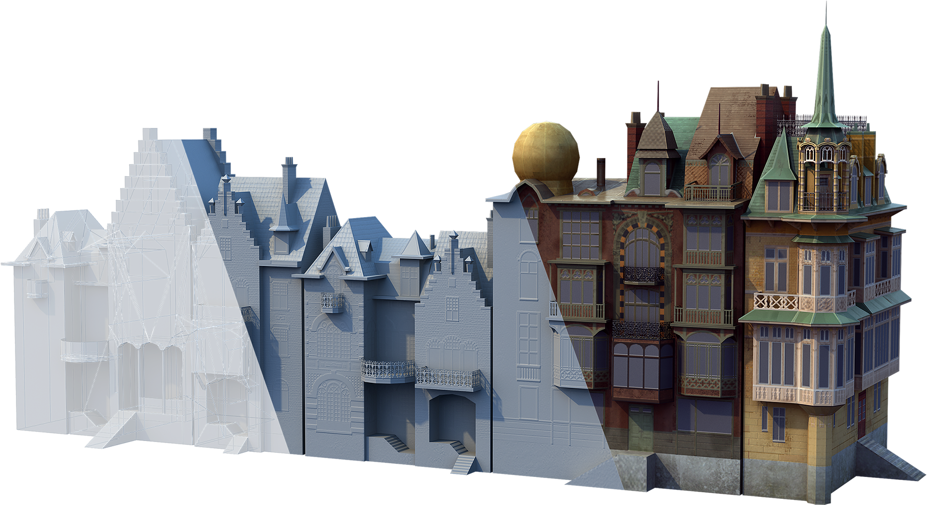 With So Much Of Dunkirk Destroyed In The Siege, Re-creating - Apartment (1920x1081), Png Download