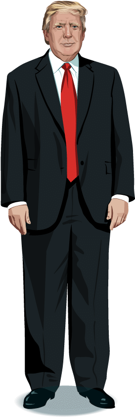 Hillary Clinton President 2016 - Mr.trump Mr.trump Oval Ornament (300x847), Png Download