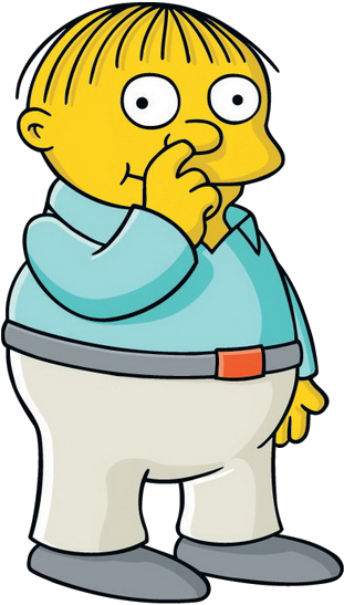 Png Black And White Stock Ralph Wiggum Wiki Fandom - Ralph Wiggum (350x572), Png Download