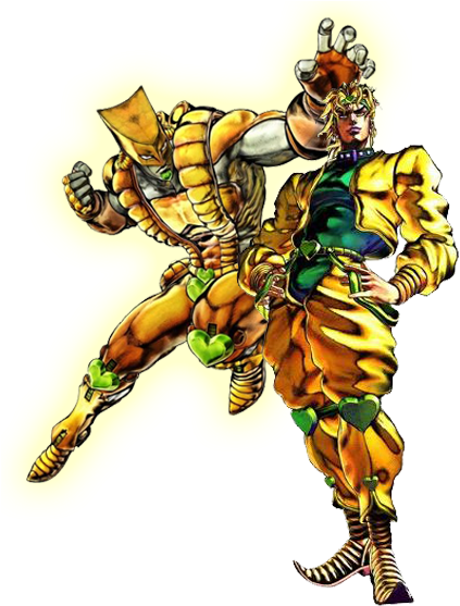 File - Dio Branda - - Dio Brando Outfit (391x479), Png Download