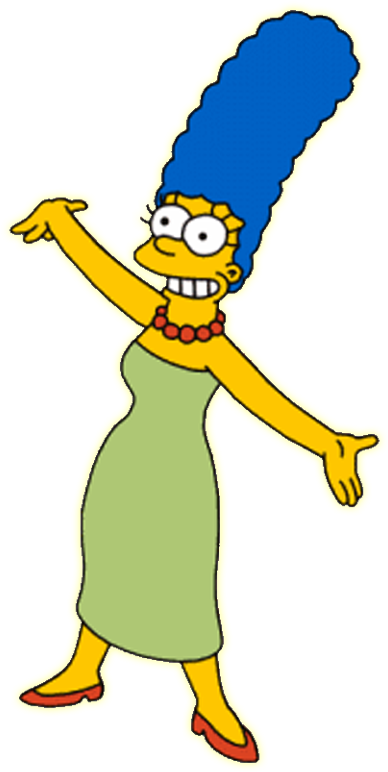 The Simpsons Clipart Marge Simpson - Marge Simpson Webbed Feet (502x790), Png Download