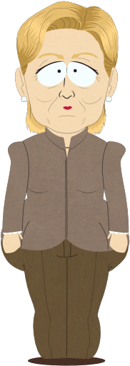 Hillary-clinton - Hillary Clinton South Park (229x540), Png Download