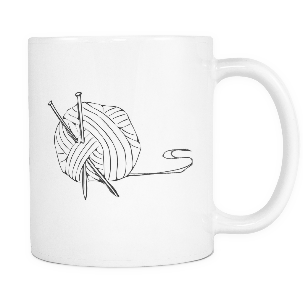Yarn Ball Mug - Jute, Fibre To Yarn (1024x1024), Png Download