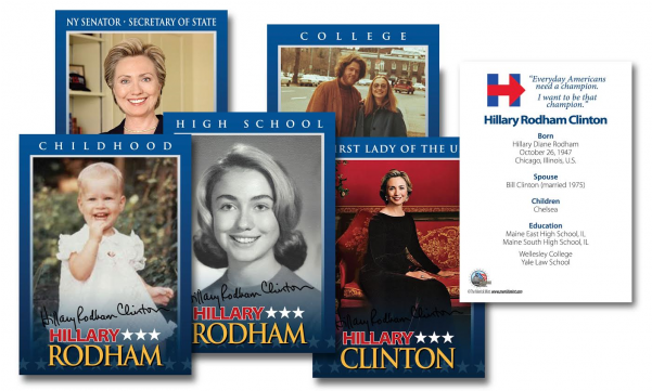 Hillary Clinton Official * 2016 Presidential * Life - Merrick Mint Trump And Clinton - Life Campaign (600x600), Png Download
