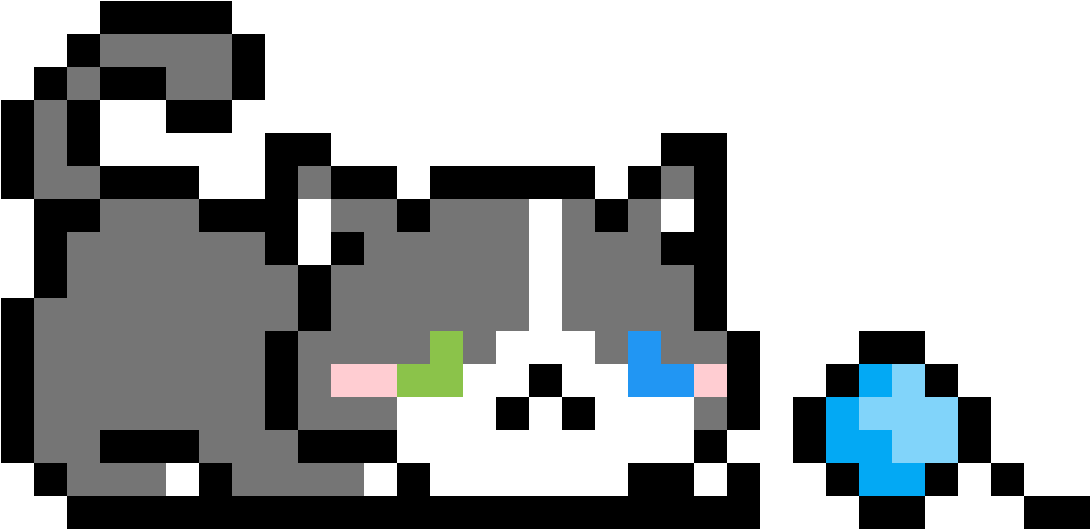 Mittens Loves His Yarn Ball - Cartoon (1188x825), Png Download