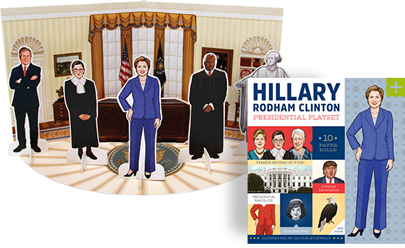 Hillary Clinton Presidential Playset - Presidents Playset (589x360), Png Download
