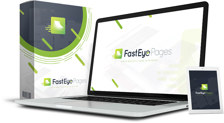 Laptop-mockup - Fasteye Pages (766x422), Png Download