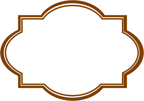Clip Art At Clker Com Vector Online - Brown Label Clip Art Png (600x421), Png Download