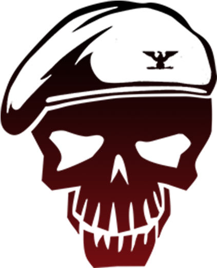 N/a - Rick Flag Suicide Squad Skull (497x604), Png Download