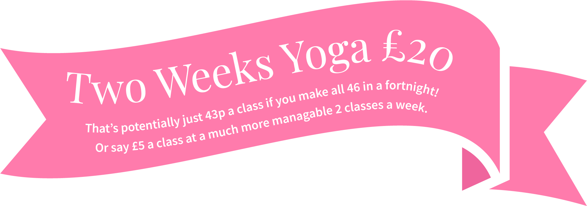 Ribbon Text Two Weeks - Ribbon (1920x672), Png Download