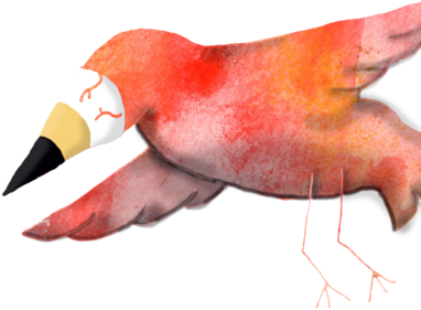 Creatures And Monsters - Tern (404x316), Png Download