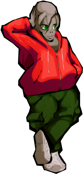 Yzuntreticulan Cutout - Cartoon (421x750), Png Download