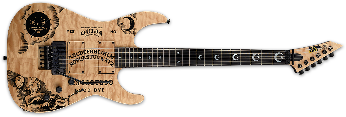 Esp Kh Ouija™ Natural - Washburn N4 Nuno Bettencourt (1200x416), Png Download