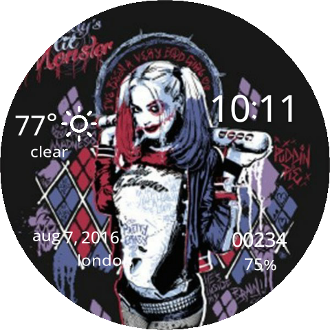 Suicide Squad - Harley Quinn Phone Case For Samsung Grand Prime (480x480), Png Download