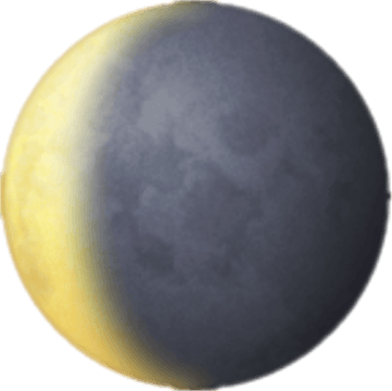 Moon Phases Emoji Transparent (361x360), Png Download