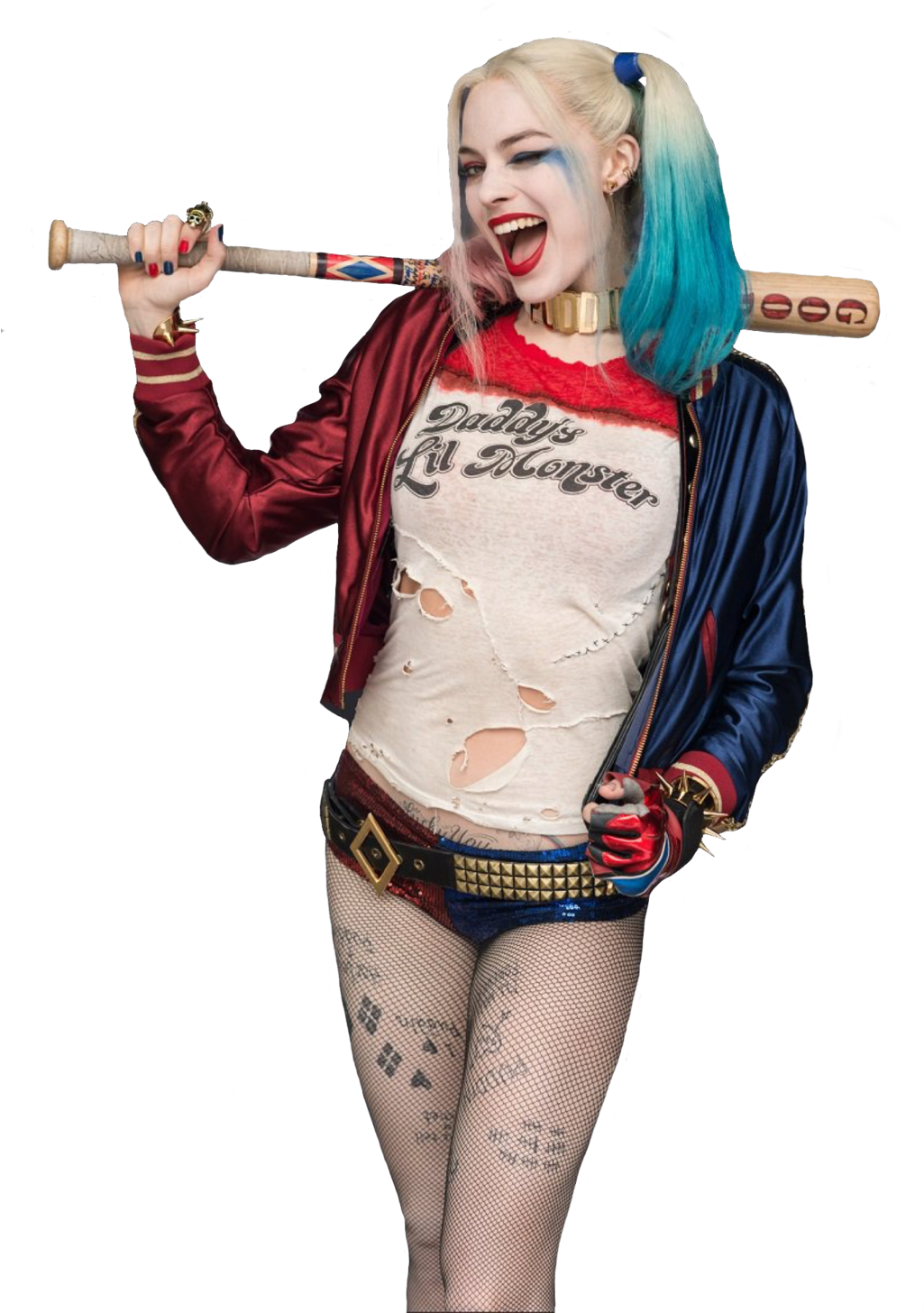 Harley Quinn Suicide Squad Png Image (1024x1535), Png Download