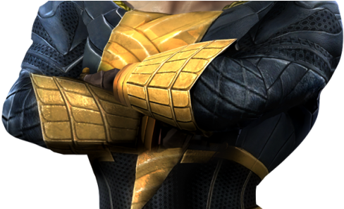Dc Comics Black Adam (590x295), Png Download