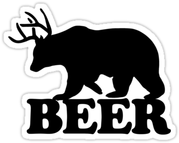 Deer Antlers Silhouette Png Download " - French Quarter Gifts (375x360), Png Download