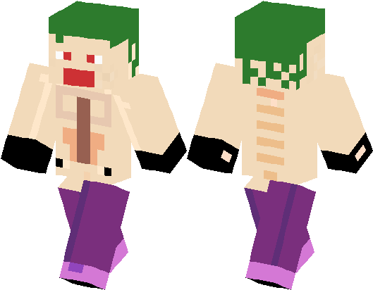 Jared Leto'joker Suicide Squad Rare Edition - Minecraft Pe Skin Suicide Squad (528x418), Png Download