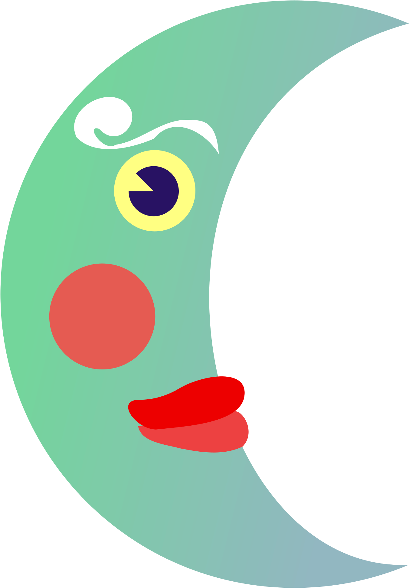 Blushing With Lipstick Image Free Stock Photo - Clip Art (1807x2400), Png Download