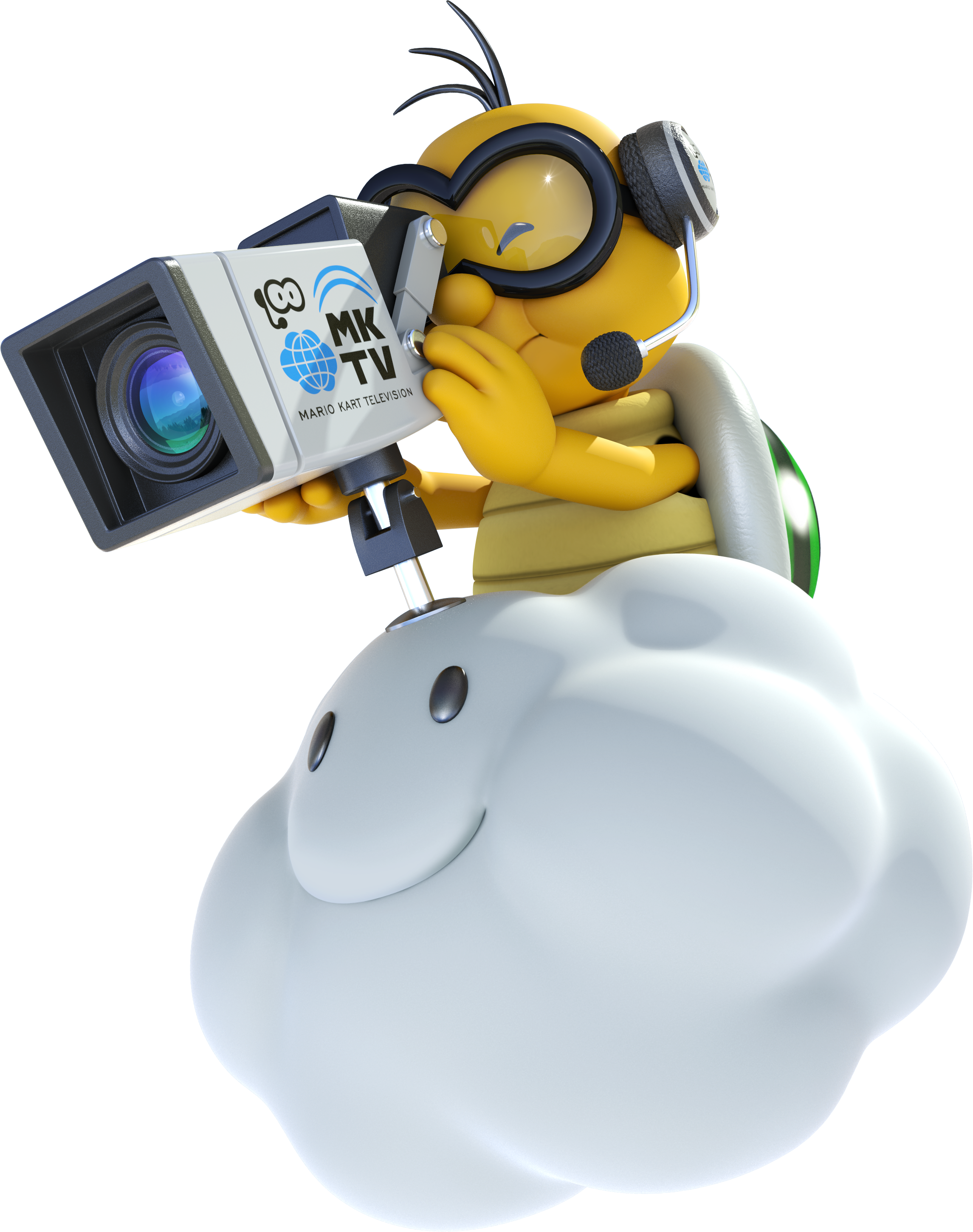 Mario Kart 8 - Mario Kart 8 Lakitu (2291x2901), Png Download
