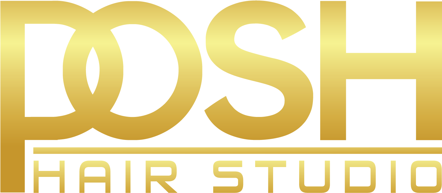 Posh Hair Studio Posh Hair Studio - Graphic Design (1564x714), Png Download