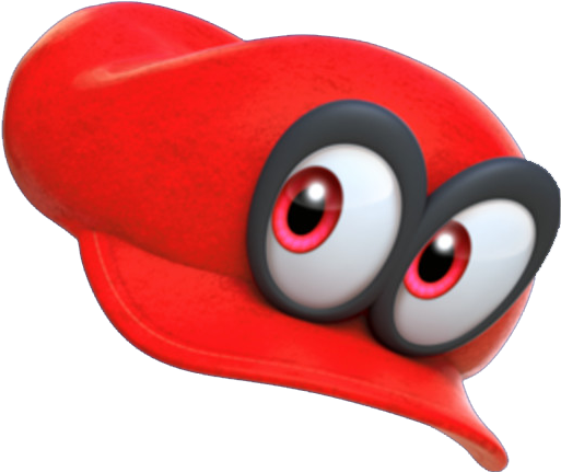 223kib, 630x630, Cappy - Super Mario Odyssey Imgur (630x630), Png Download