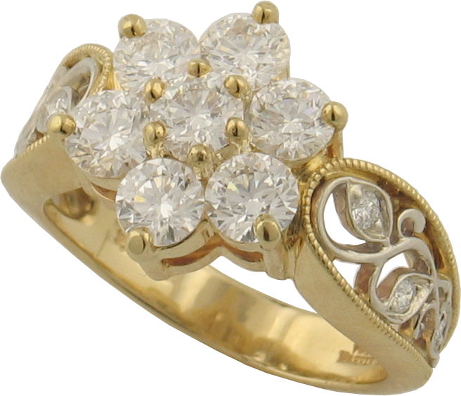 Best 8 Dimond Ring Pics - Png Diamond Rings (656x563), Png Download