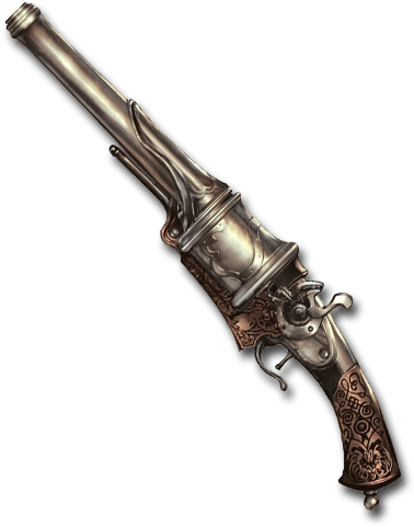 Hand Pistol - Firearm (640x554), Png Download