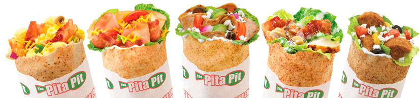 Pitas Spread - Pita Pit (851x201), Png Download