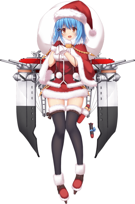 Prinz Eugen Christmas - อ นิ เมะ ค ริ สมาส Png (1024x1024), Png Download