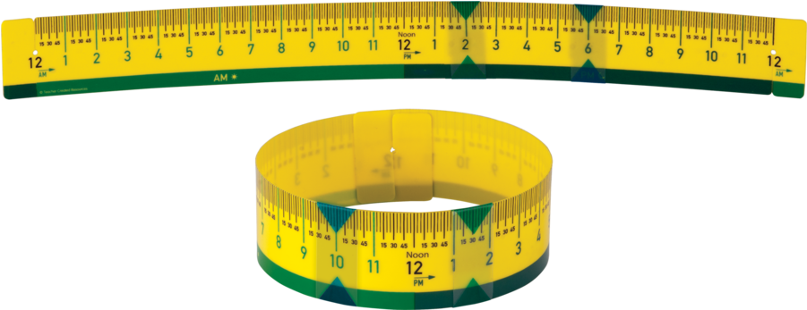 Tcr20636 Elapsed Time Ruler Set Of 5 Image - Teacher Created Resources Elapsed Time Ruler Set Of (900x900), Png Download