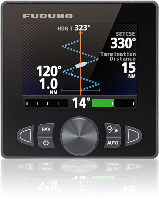 Hr Navpilot711c Reflection - Furuno Fur-fap7011c / Control Unit Navpilot 711c (1000x1000), Png Download