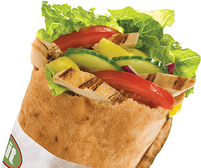 Chicken Breast - Pita Pit Double Meat (500x378), Png Download