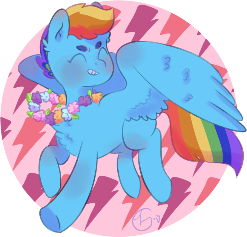 Abstract Background, Alternate Hairstyle, Artist - Cartoon (1024x1024), Png Download