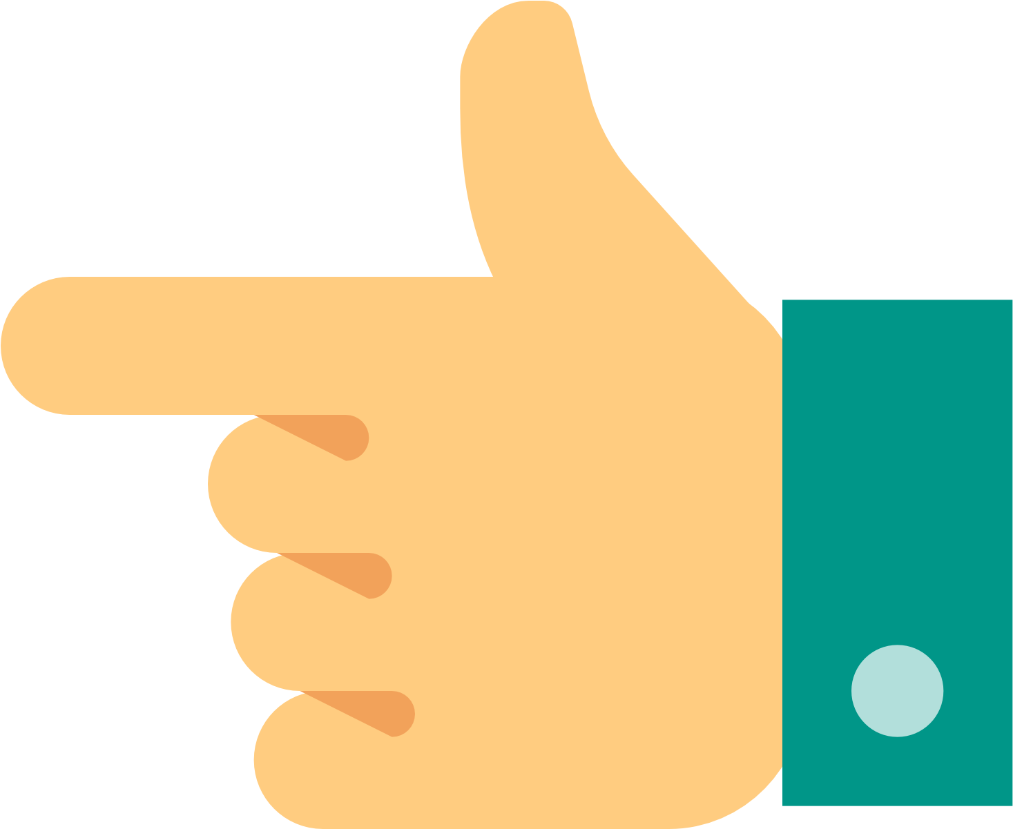 Download 187 Free Hand Icons Here Icon Archive - Left Finger Icon Png (1600x1600), Png Download