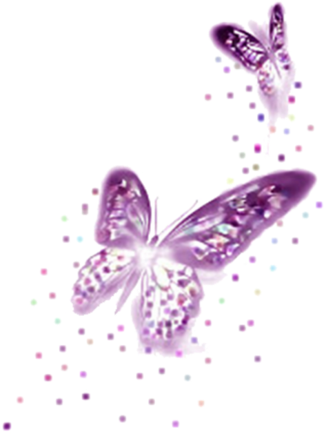 Mq Purple Butterfly Butterflys Confetti - Butterfly Logo Png Purple (1024x1024), Png Download