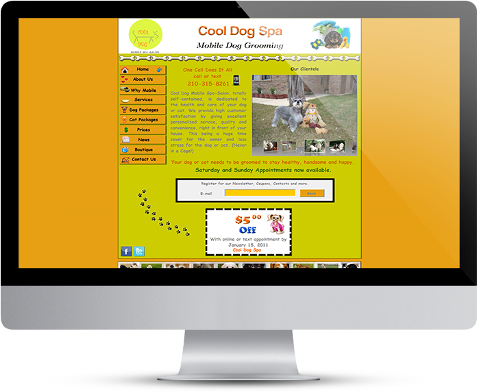 Cool Dog Spa - Sistema Bar Restaurante Php (792x650), Png Download