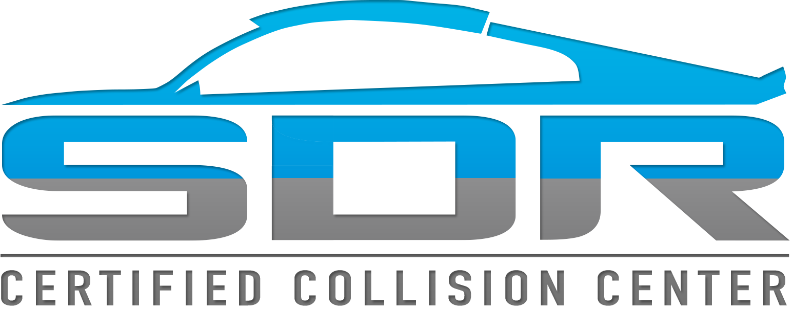 Certified Collision Center - Sdr Collision Center Logo (1546x606), Png Download