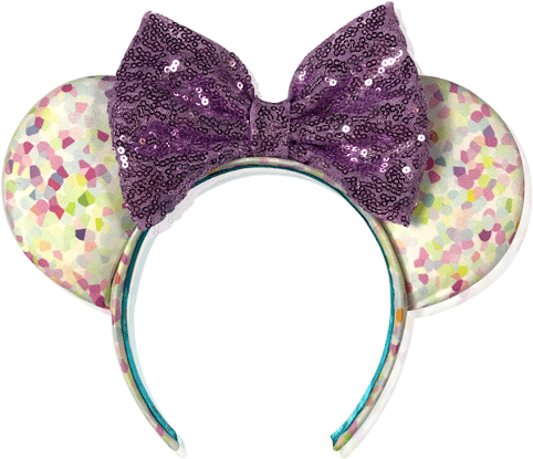 Fantasyland Confetti Ears - Headband (600x600), Png Download