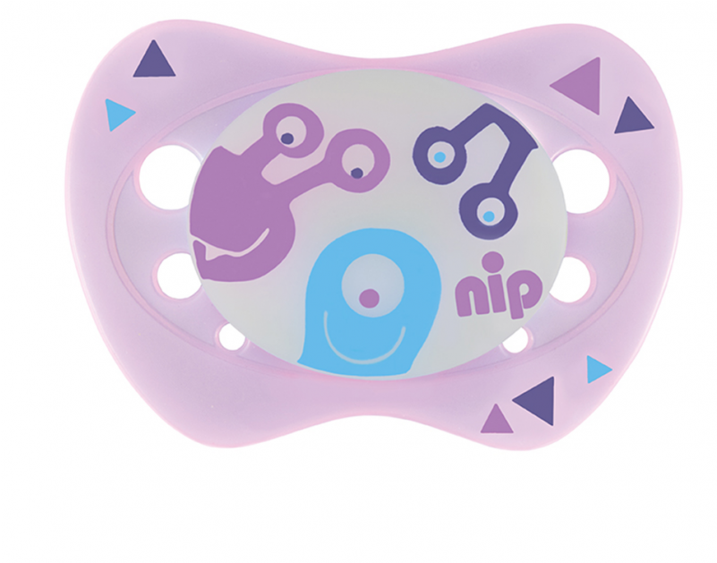 Set Of 2 Glow Soother Monster And Star Pink - Midnight (800x800), Png Download