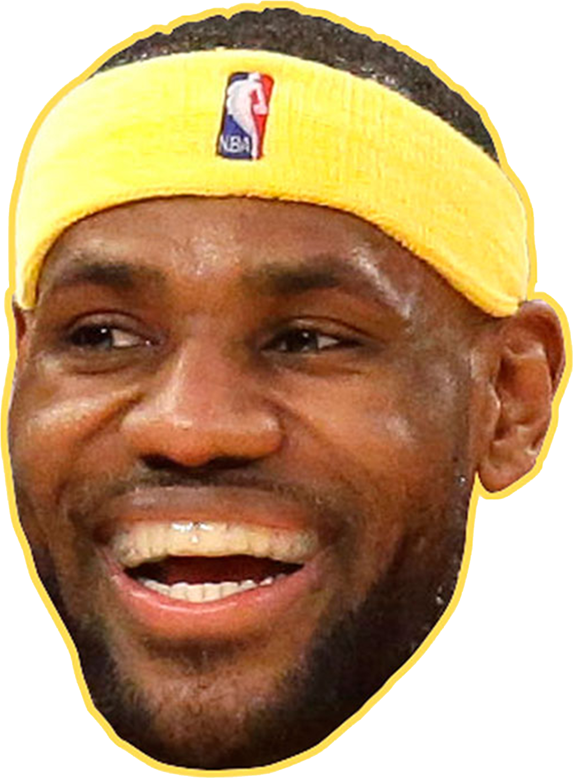Lebron Head Transparent (2550x3300), Png Download