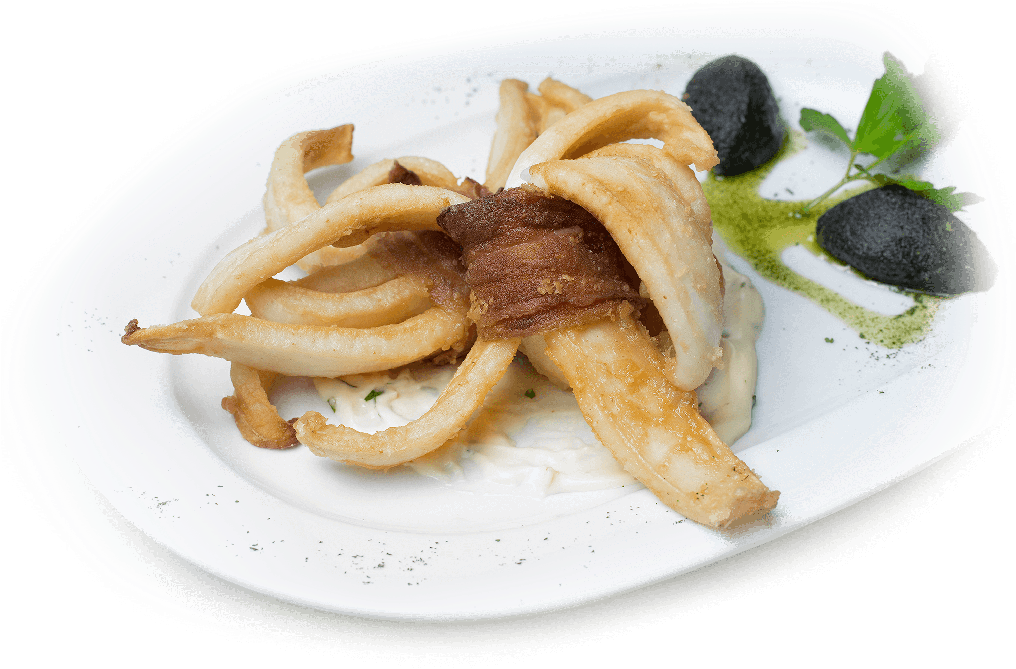 Ración Calamares - Fish And Chips (2000x1333), Png Download