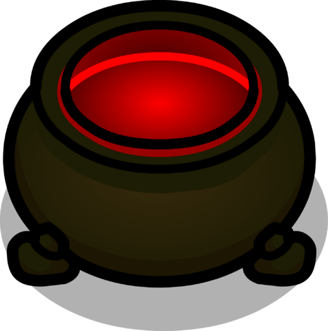 Glowing Cauldron Sprite 004 - Portable Network Graphics (475x479), Png Download