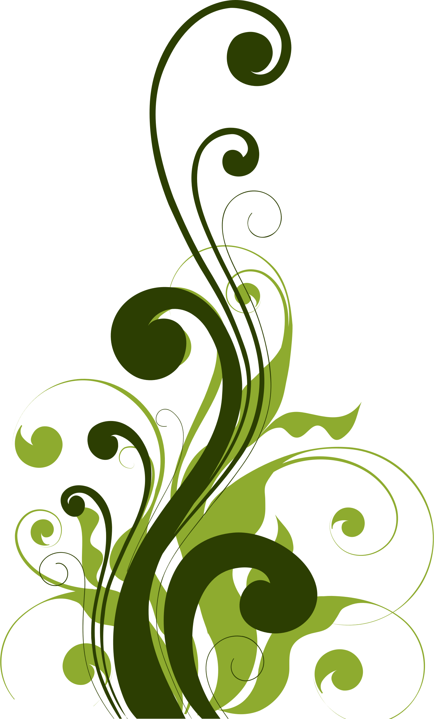 Floral Flourish 3 By @gdj, Pixabay - Background Design For Scrapbook (1440x2384), Png Download