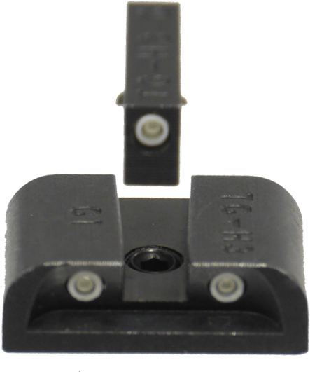 Picture Of Truglo Glock 17,22,35 Tritium 3 Dot Night - Truglo Tfo Sights (600x600), Png Download